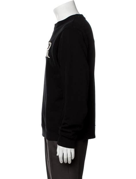 DIOR MEN 2020 x Judy Blame Safety Pin Logo Sweatshirt